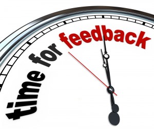 Time for Feedback