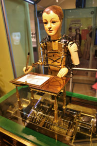 The "draughtsman" automaton created by Henri Maillardet around 1800. 