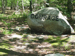 Courage boulder